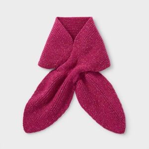Women's Lambswool Pink Neck Scarf NWT